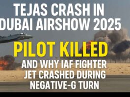 Tejas Crash In Dubai Airshow 2025: Pilot Killed And Why IAF Fighter Jet Crashed During Negative-G Turn