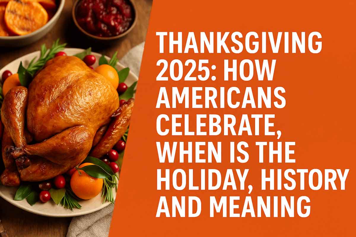 Thanksgiving 2025: How Americans Celebrate, When Is the Holiday, History and Meaning Thanksgiving 2025: How Americans Celebrate, When Is the Holiday, History and Meaning