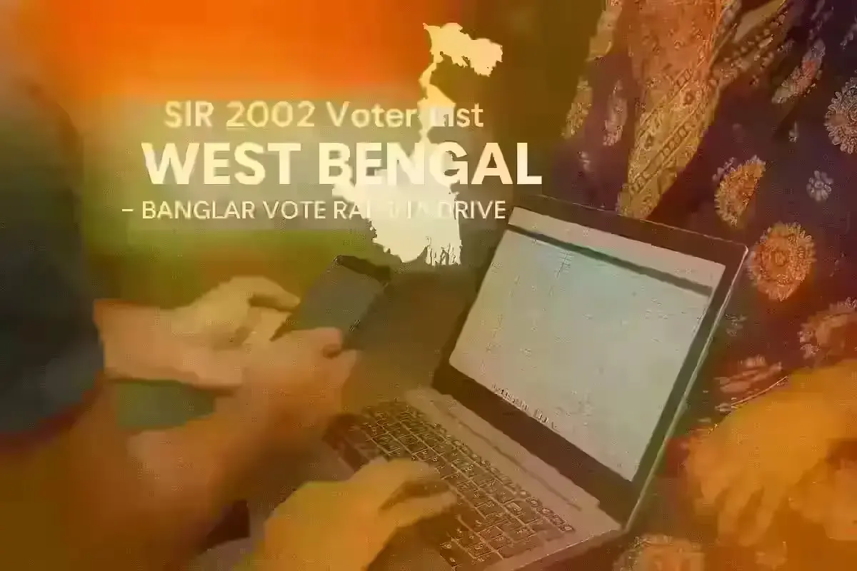 SIR 2002 Voter List West Bengal: Trinamool Congress Launches ‘Banglar Vote Raksha’ Drive BLO officer verification during SIR voter list update West Bengal