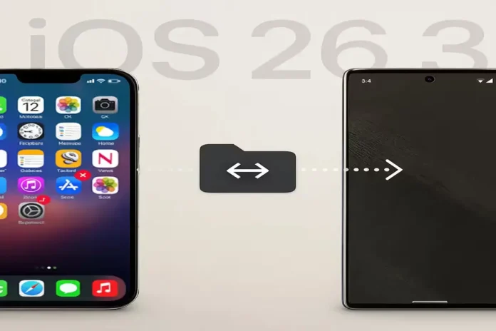 Apple iOS 26.3 update allows easier file sharing between iPhone and Android