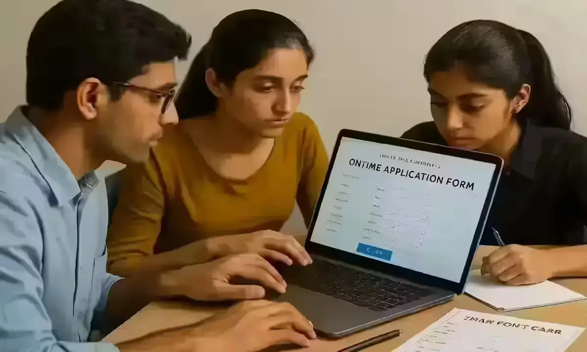 Candidates applying online for IOCL Recruitment 2025 exam