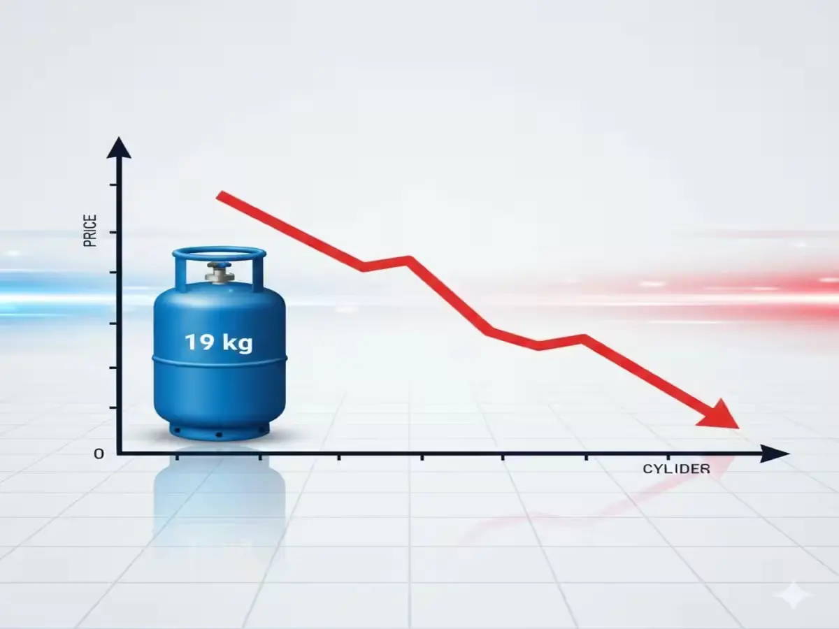 LPG cylinder price trend moving downward