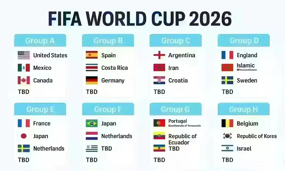 World Cup 2026 Groups Revealed: The Biggest Surprises No One Saw Coming FIFA World Cup 2026 Groups