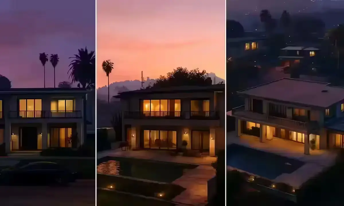 GTA 5 Update: Why Everyone Is Talking About the New Safehouse in the Hills Three luxury mansion exteriors in GTA Online A Safehouse in the Hills DLC