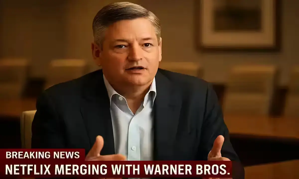 Netflix co CEO Ted Sarandos during acquisition discussions