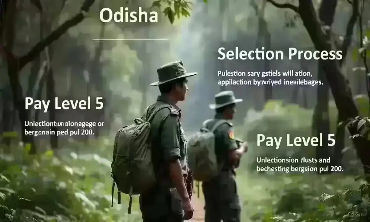 OSSSC Forest Guard salary and selection process details
