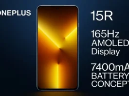OnePlus 15R Launch with 165Hz display and 7,400mAh battery