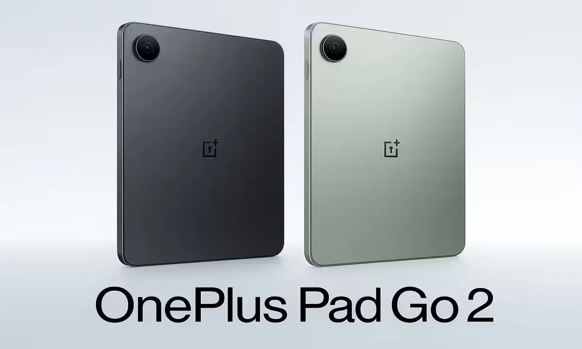 OnePlus Pad Go 2 color options and slim design