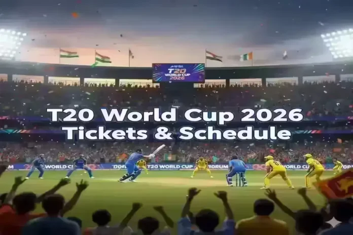 T20 World Cup 2026 Tickets and Schedule