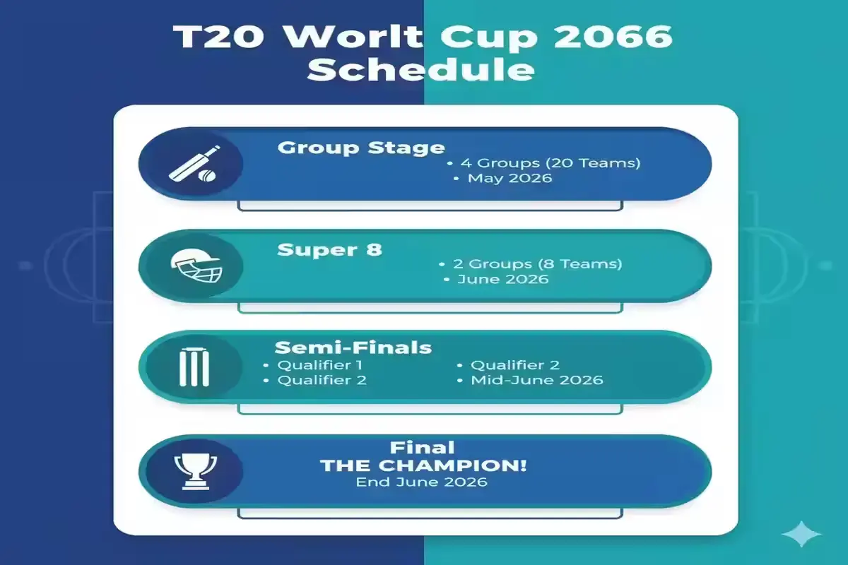 T20 World Cup 2026 Schedule