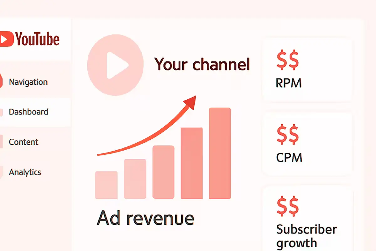 YouTube ad revenue and analytics growth after Golden Play Button milestone