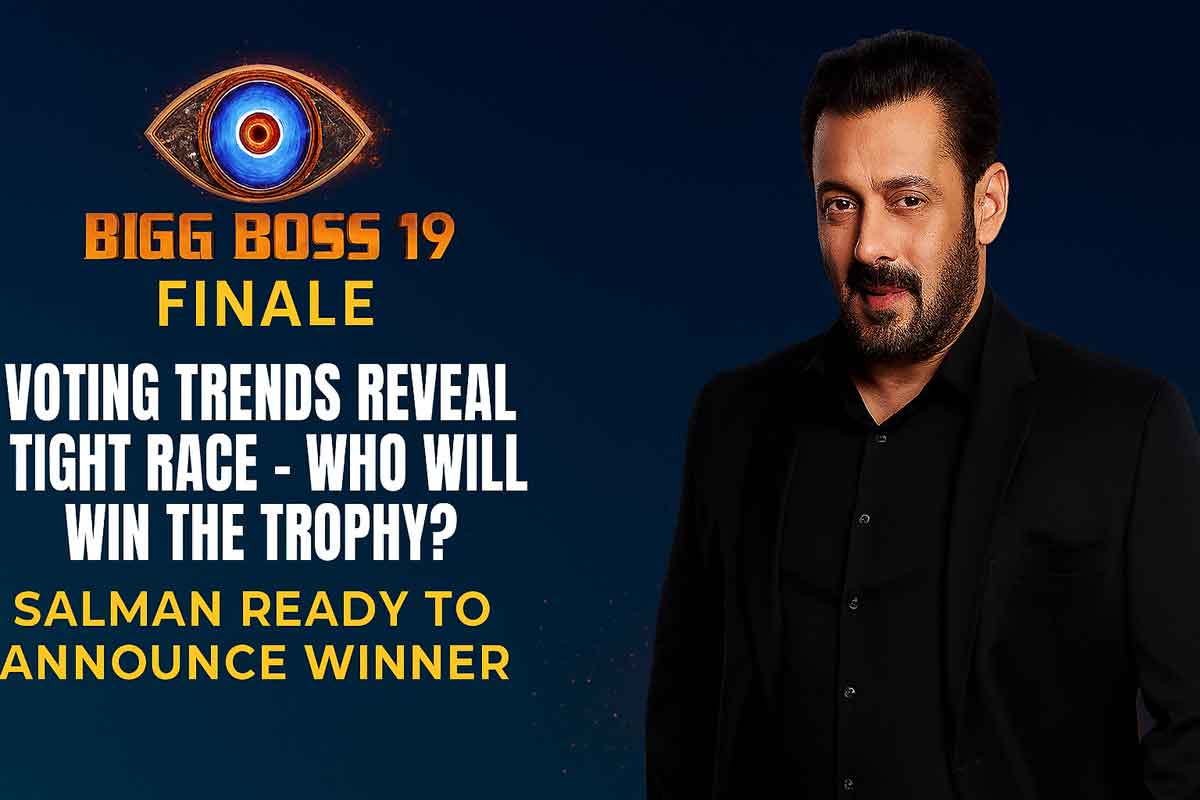Bigg Boss 19 Finale Voting Trends Reveal a Tight Race - Who Will Win the Trophy? Salman Ready to Announce Winner Bigg Boss 19 Finale Voting Trends Reveal a Tight Race - Who Will Win the Trophy? Salman Ready to Announce Winner