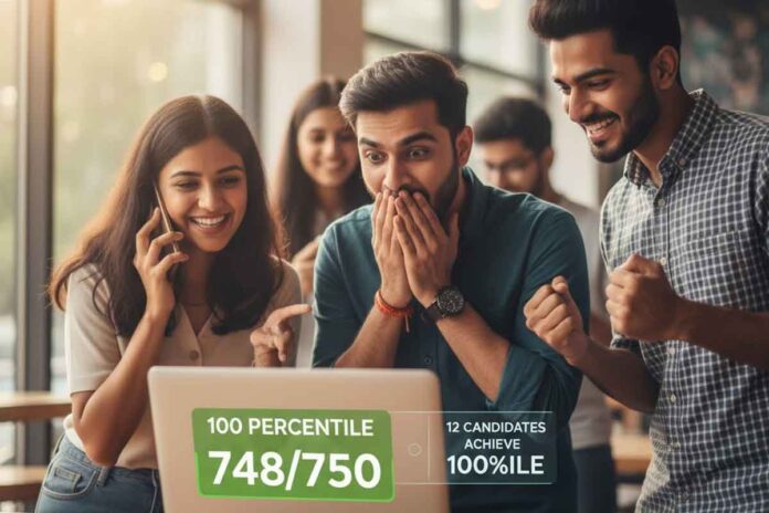 CAT 2025 Result Declared: 12 Candidates Secure 100 Percentile as MBA Race Begins