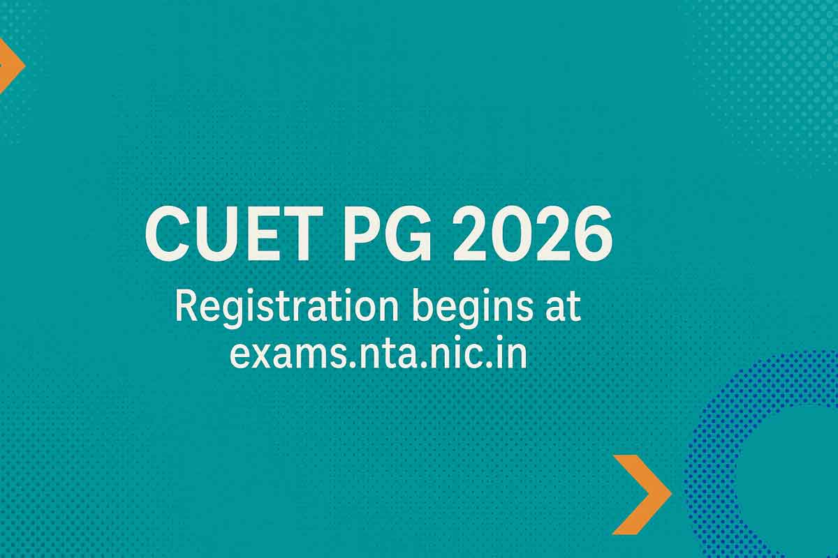 CUET PG 2026 registration begins at exams.nta.nic.in - Check important date for postgraduate admissions