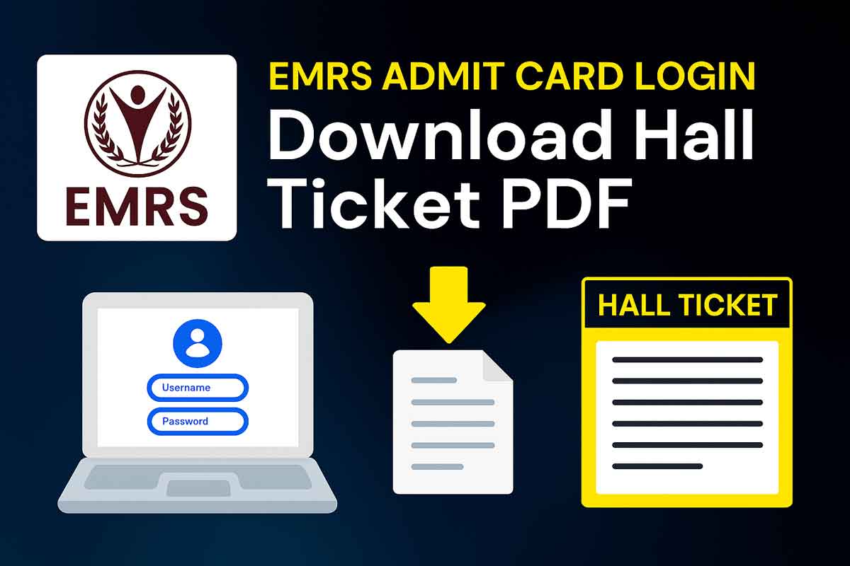 EMRS Admit Card Login: Download Hall Ticket PDF & How to Check at nests.tribal.gov.in
