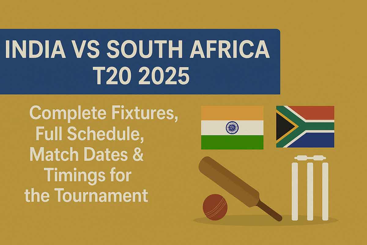 India vs South Africa T20 2025: Complete Fixtures, Full Schedule, Match Dates & Timings for the Tournament India vs South Africa T20 2025: Complete Fixtures, Full Schedule, Match Dates & Timings for the Tournament