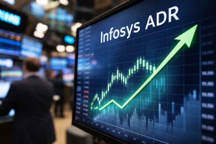 Infosys ADR Surges, Trading Halted After Sharp Rally