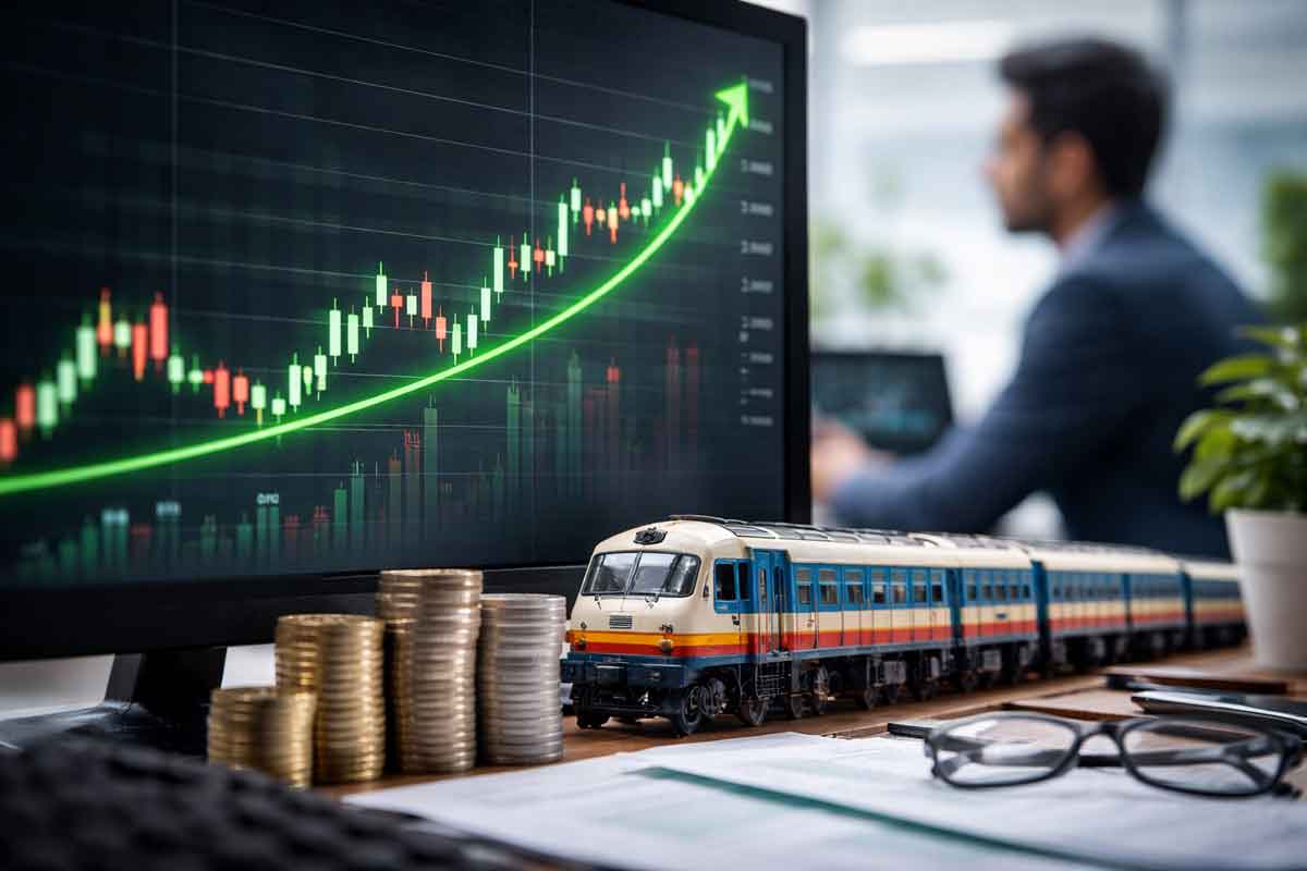 IRFC Stock Jumps 5% Amid Broader Railway Sector Rally
