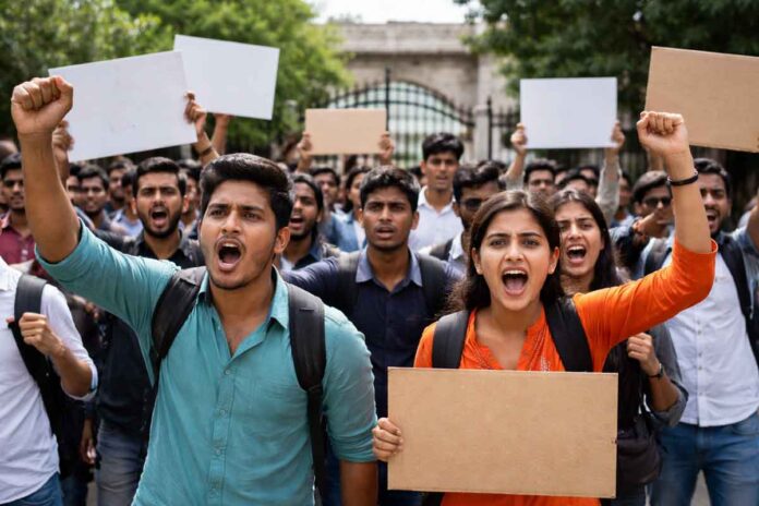 JNVU Fee Hike Sparks Student Protests Across Rajasthan