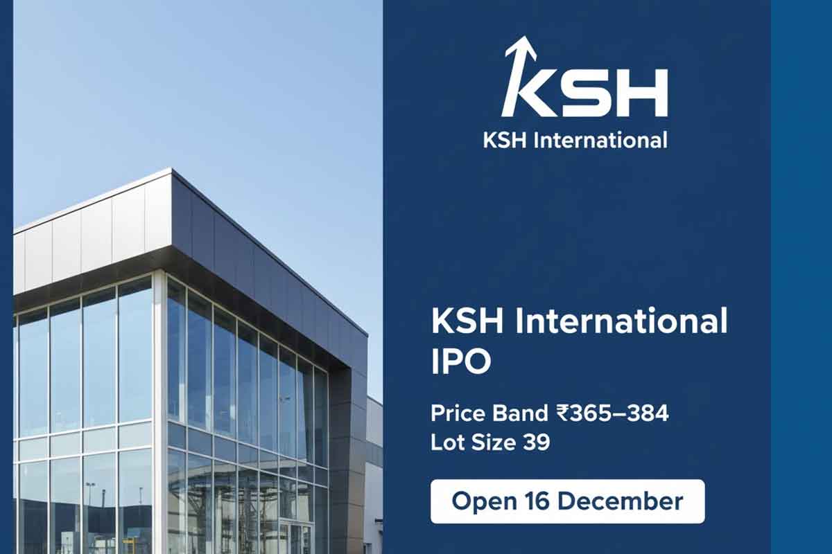KSH International IPO: Price Band ₹365–384, Lot Size 39 - Open 16 December, Listing Date and Steps to Check Allotment Status