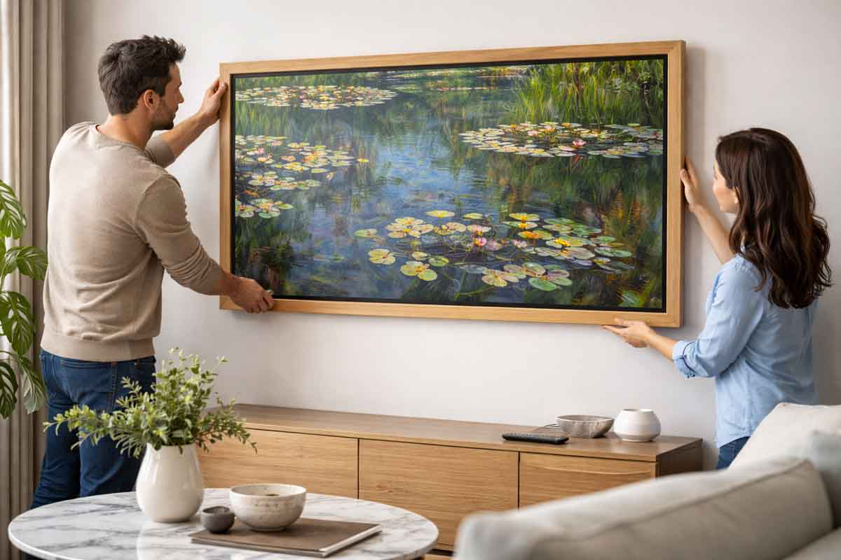 LG Gallery TV Features: Magnetic Frames & Art Display Mode LG Gallery TV Features: Magnetic Frames & Art Display Mode