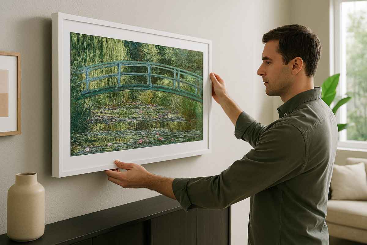 LG Gallery TV Features: Magnetic Frames & Art Display Mode LG Gallery TV Features: Magnetic Frames & Art Display Mode