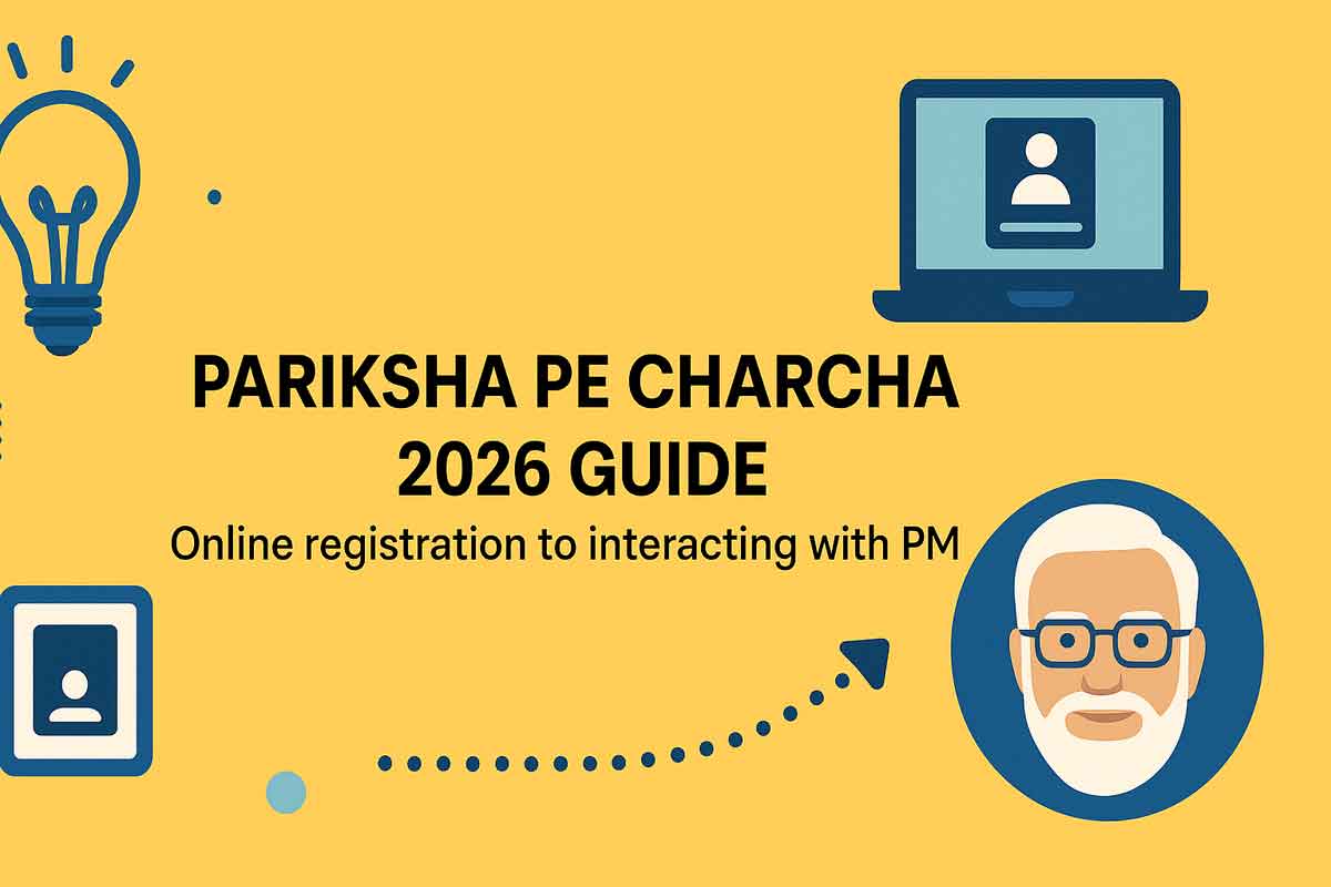 Pariksha Pe Charcha 2026 Guide: Online registration to interacting with PM Modi and Steps How to register for Pariksha Pe Charcha 2026 Pariksha Pe Charcha 2026 Guide: Online registration to interacting with PM Modi and Steps How to register for Pariksha Pe Charcha 2026