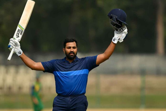 Rohit Sharma’s Statement Century: Fastest List A Ton on Vijay Hazare Return