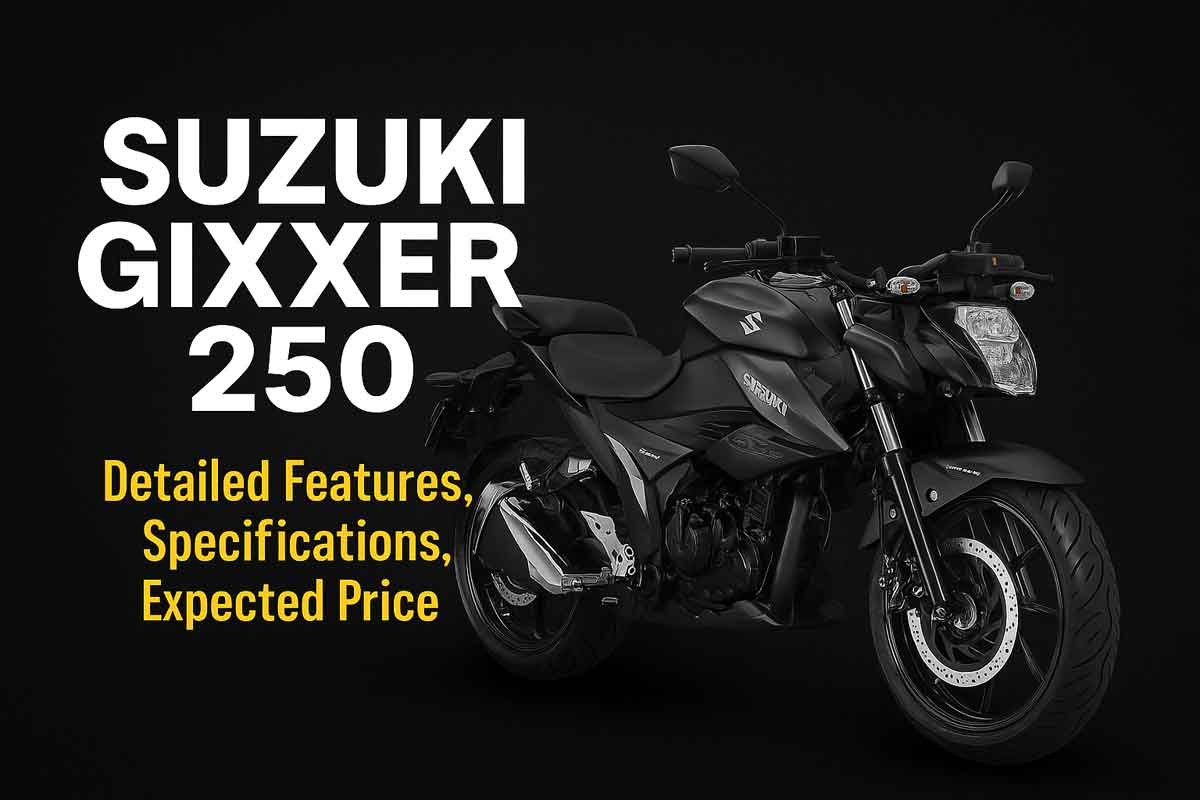Suzuki Gixxer 250 Detailed Features, Specifications, Expected Price