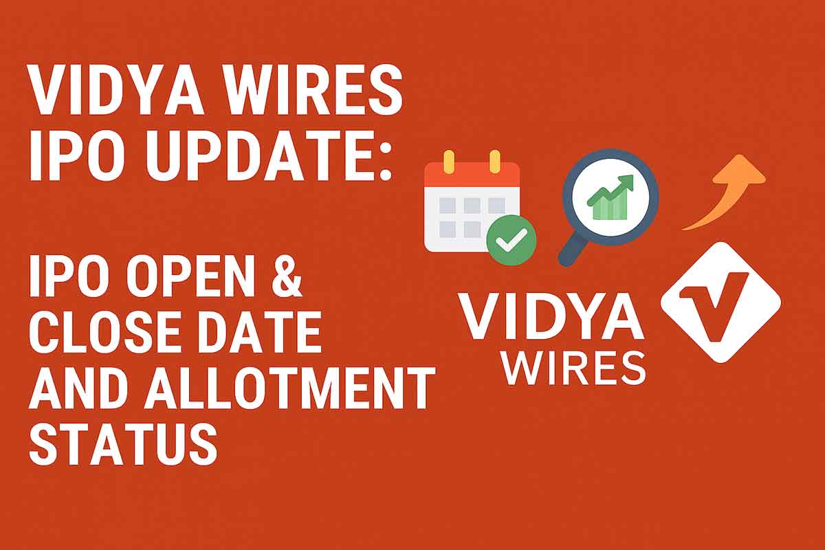 Vidya Wires IPO Update: IPO Open & Close Date, Check Latest IPO GMP Live, Price Band and Lot Size, Listing Date, Steps to Check IPO Allotment Status