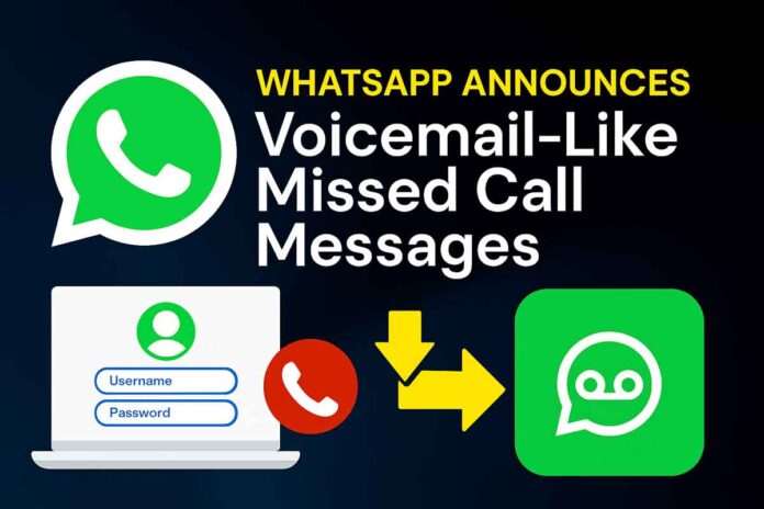 WhatsApp Announces Voicemail-Like Missed Call Messages, Image Animation and More Features