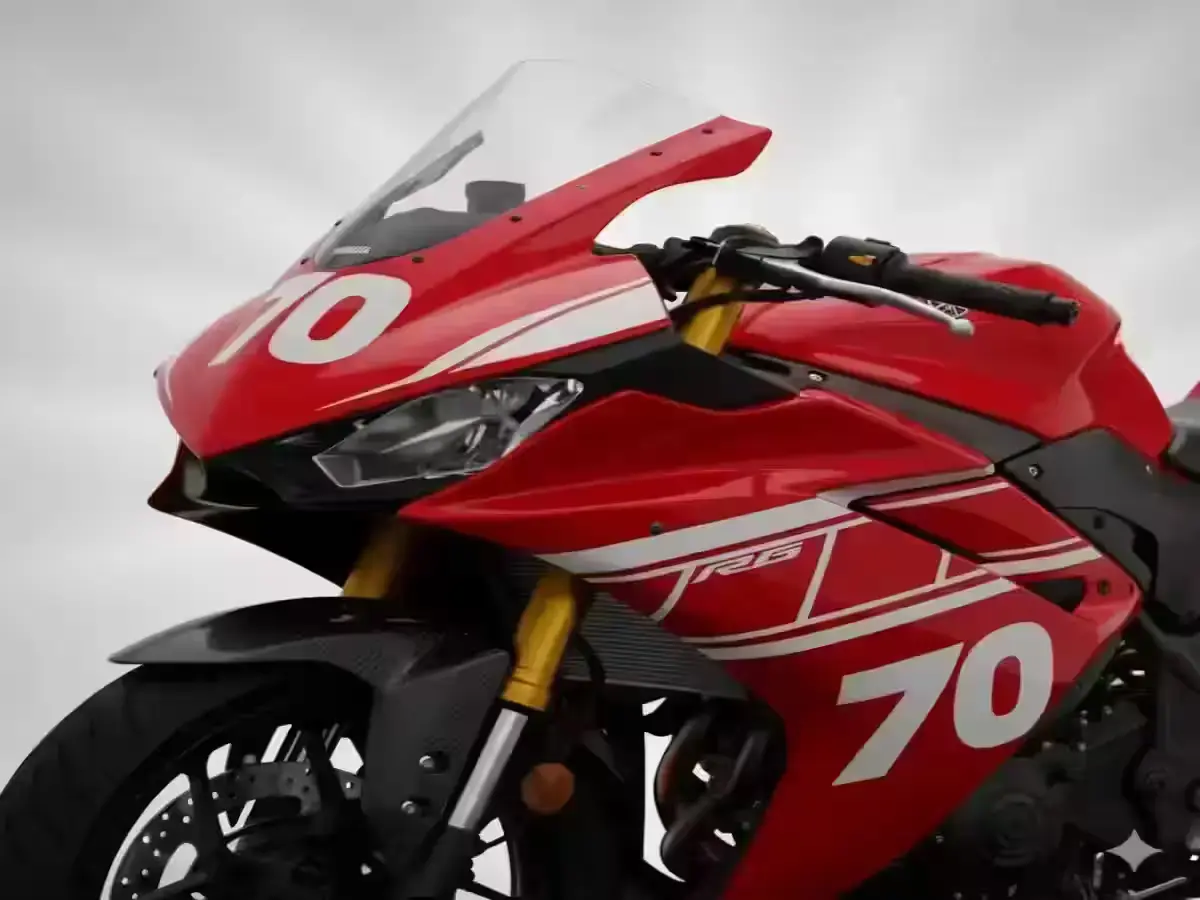 Yamaha R3 70th Anniversary Edition design and color details