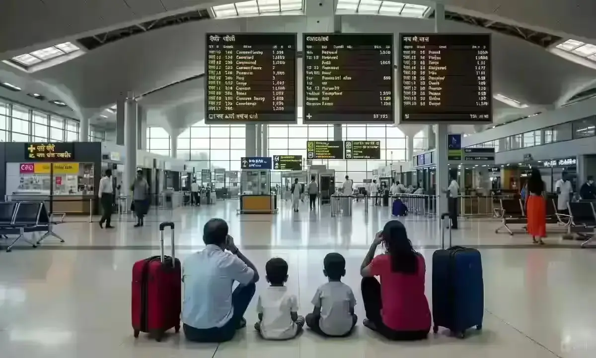 IndiGo flight delay compensation impact on families during December 2025 disruptions