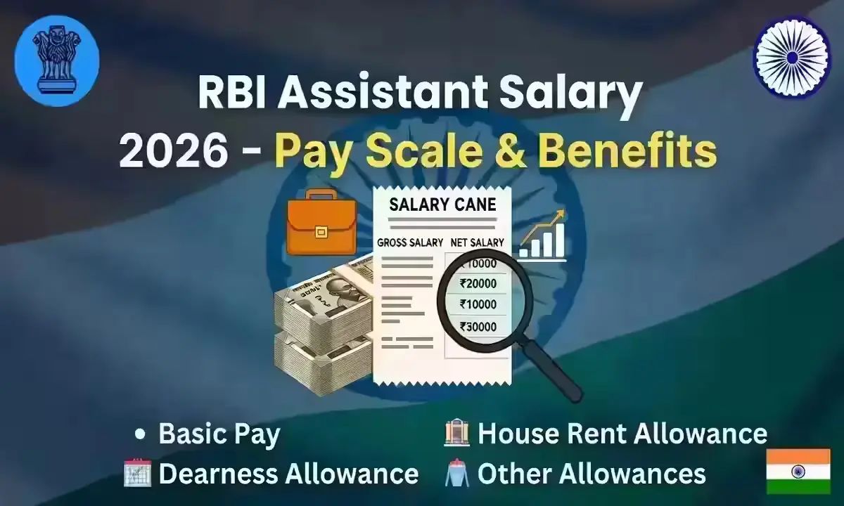RBI Assistant salary 2026 pay scale allowances and vacancy details 650 posts