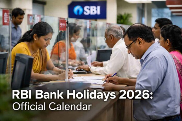 RBI Bank Holidays 2026: Official Calendar, Long Weekends & Key Dates